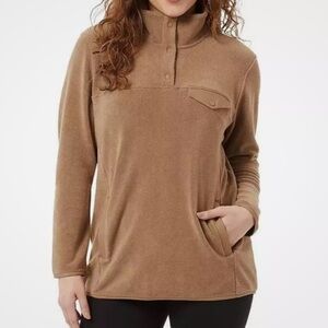 32 DEGREES Heat Women's Midweight Snap Arctic Fleece Pullover